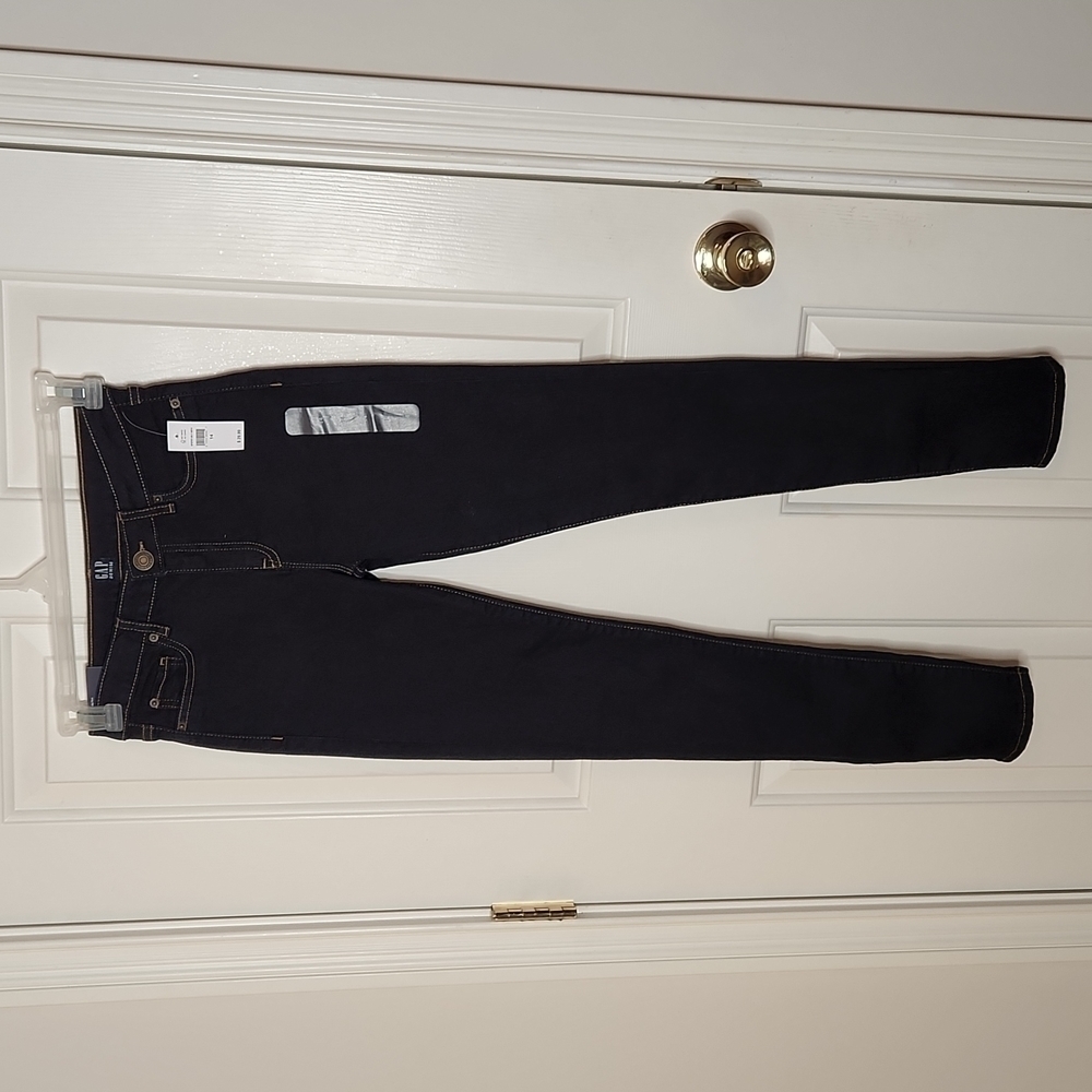 Gap Mid-rise Stretch Super Skinny Jeggings Size 14 Girls NWT - Picture 2 of 14